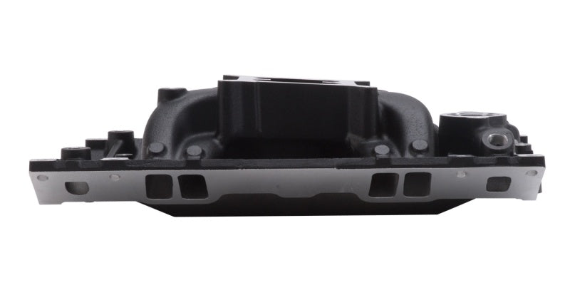 Edelbrock Performer RPM Air Gap Vortec Black Edelbrock Intake Manifolds