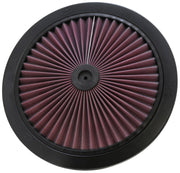 K&N X-Stream Top Filter X-Stream 14 inch OD Black K&N Engineering Air Filters - Universal Fit