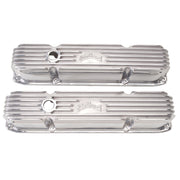 Edelbrock Valve Cover Classic Series Chrysler 383/440 CI V8 Polshed Edelbrock Valve Covers