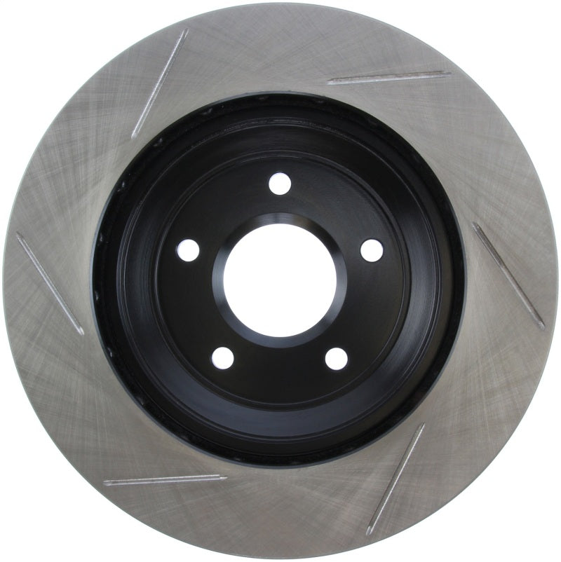 StopTech Power Slot 97-04 Chevy Corvette / 04 & 08 Cadillac XLR/XLR-V Front Left Slotted Rotor Stoptech Brake Rotors - Slotted