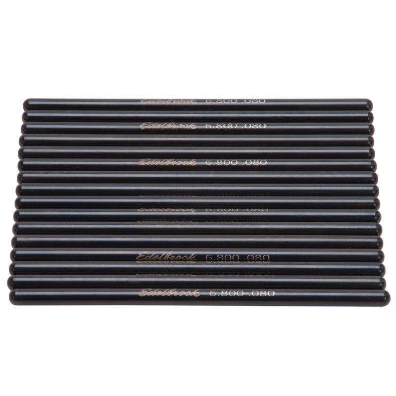 Edelbrock S/B Ford Push Rods (6 812Inol) Edelbrock Push Rods
