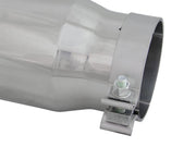 aFe Diesel Exhaust Tip Bolt On Polished 4in Inlet x 5in Outlet x 15in aFe Catback