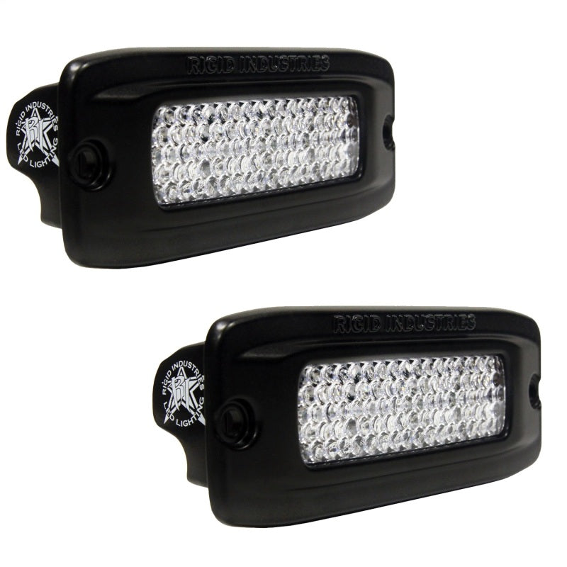 Rigid Industries SRQ - Flush Mount - Diffused - Back Up Light Kit Rigid Industries Light Bars & Cubes