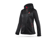 Akrapovic Womens Corpo Softshell Jacket Black - L Akrapovic Headwear