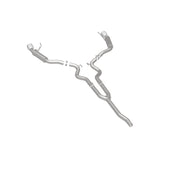 MagnaFlow Cat-Back 15-16 Ford Mustang 2.3L L4 Competition SS 3in Dual Split Rear 4.5in Black Tips Magnaflow Catback