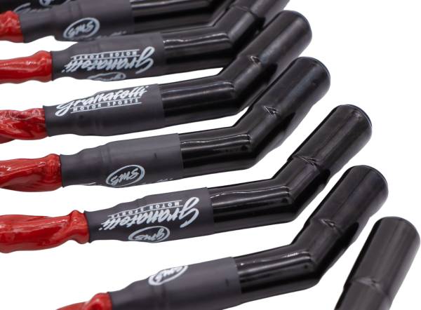 10 inch Red "0 ohm" High Performance Spark Plug Wires GMS