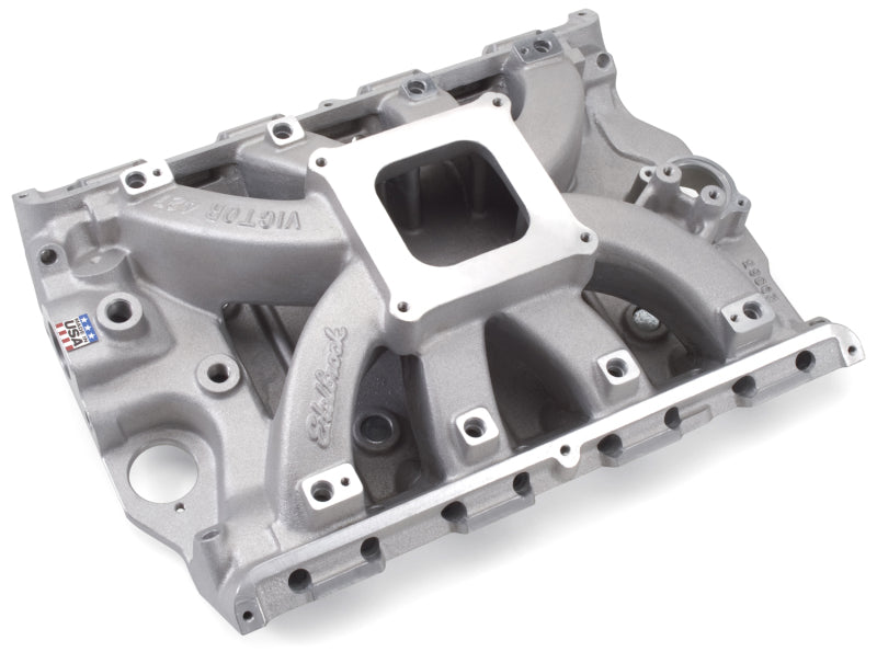 Edelbrock 390-428 Ford FE Victor EFI Manifold 4150 Flange Mounting Edelbrock Intake Manifolds