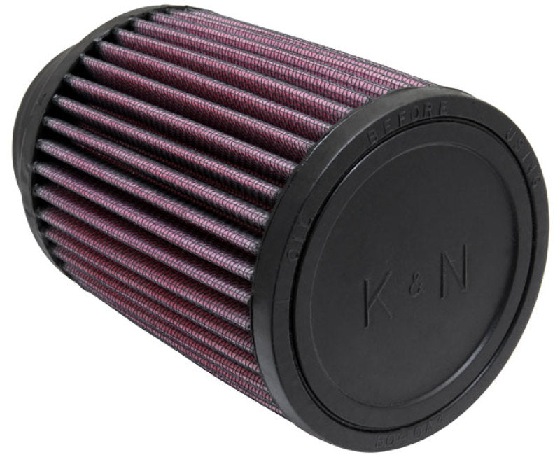 K&N Filter Universal Rubber Filter 2 3/4 inch 10 Degree Flange 4 inch OD 5 inch Height K&N Engineering Air Filters - Universal Fit