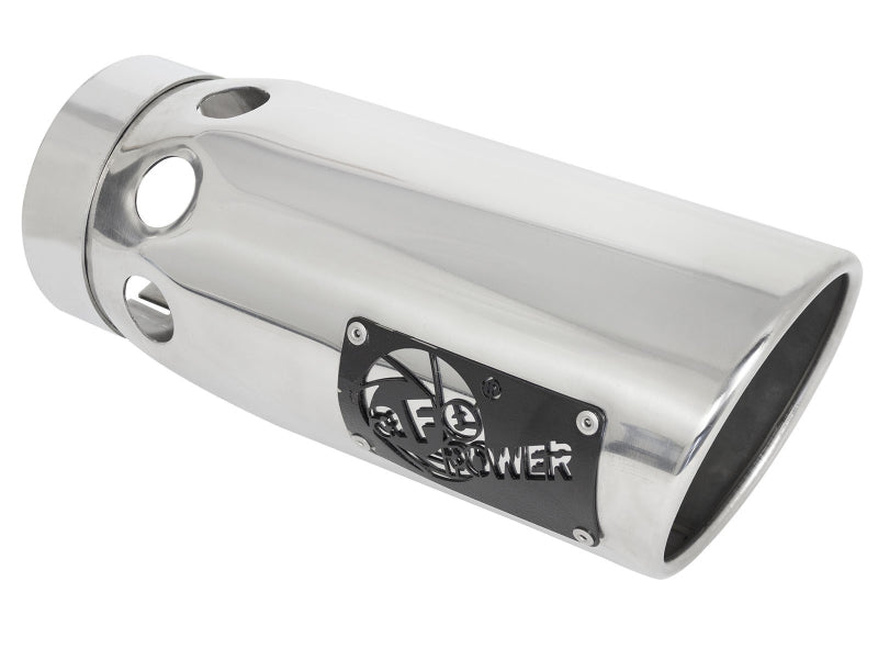 aFe LARGE Bore HD Exhausts DPF-Back SS-409 EXH DB Ford Diesel Trucks 11-12 V8-6.7L (td) aFe DPF Back