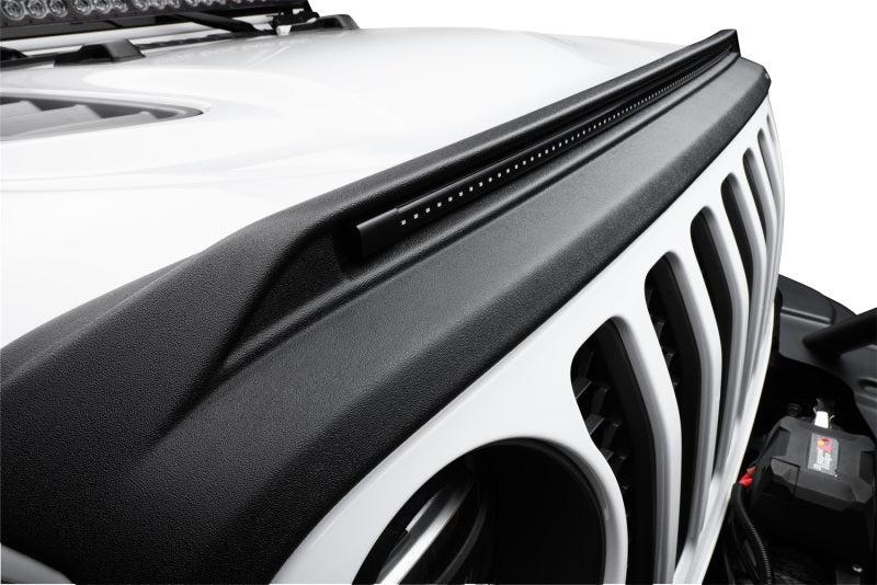 Husky Liners 17-22 Ford F-250/350/450/550 Aeroskin Lightshield PRO - Blk Husky Liners Hood Deflectors