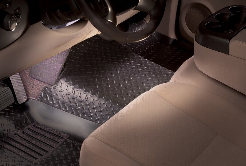 Husky Liners 97-04 Ford Full Size Truck Classic Style Center Hump Black Floor Liner (4WD AutoSelect) Husky Liners Floor Mats - Rubber