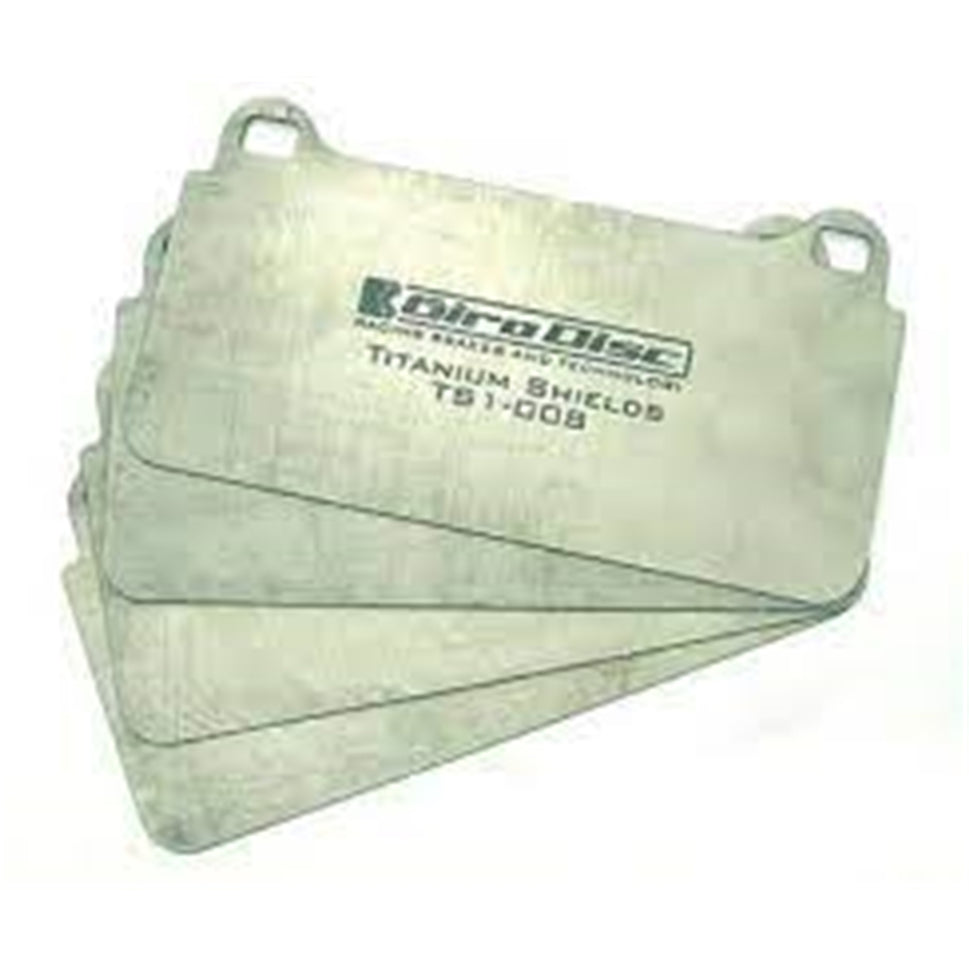 Girodisc Titanium Pad Shields for 1001 Shape  TS-1001-4