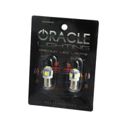 Oracle BA9S 5 LED 3 Chip Bayonet Bulbs (Pair) - White ORACLE Lighting Bulbs