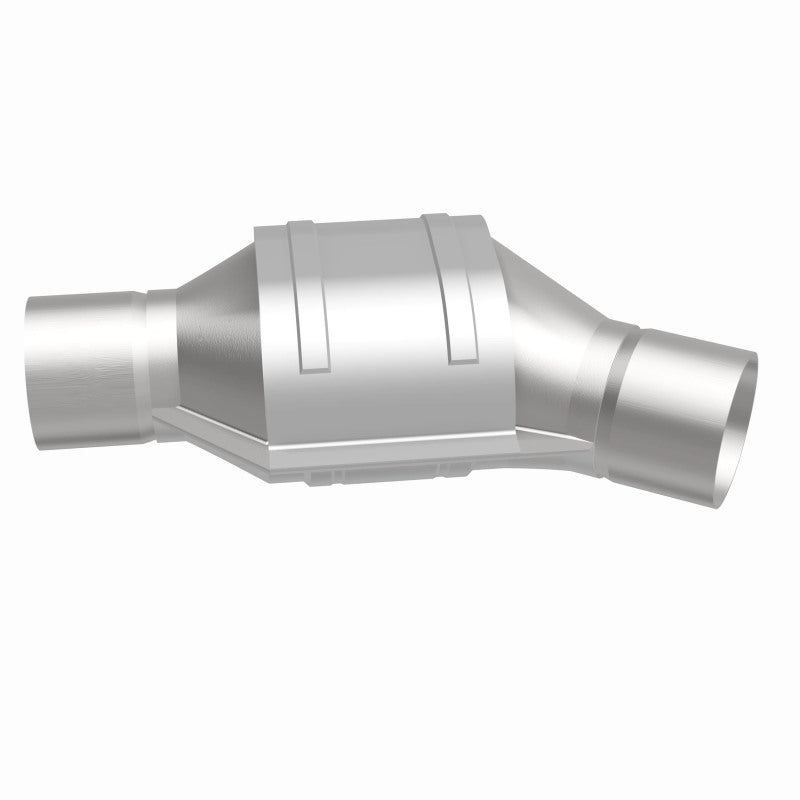 MagnaFlow Universal Catalytic Converter 2.50inch Angled Inlet Magnaflow Catalytic Converter Universal