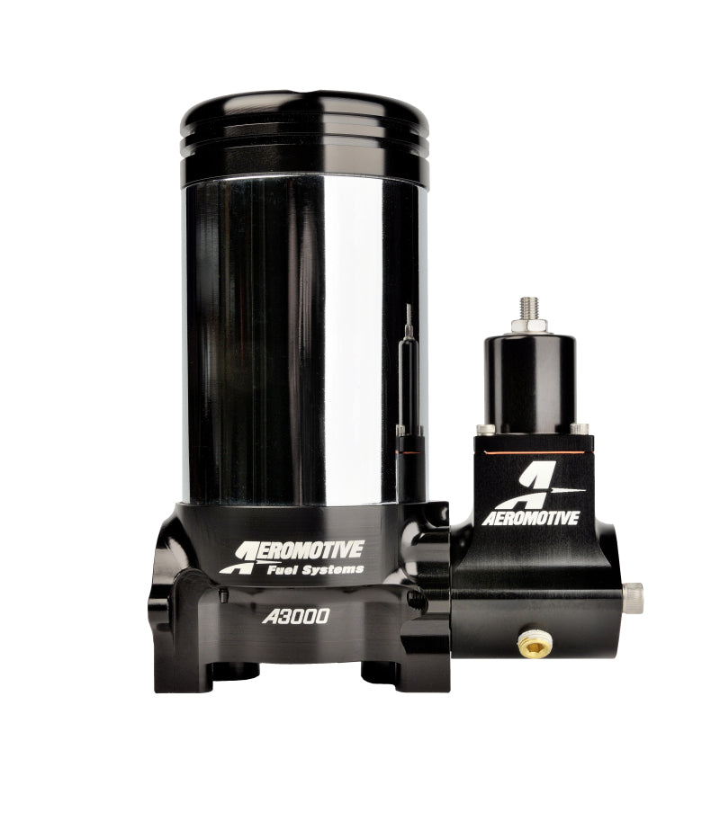 Aeromotive A3000 Drag Race Carbureted Fuel Pump And Regulator Only (Pre-Filter NOT Incl) Aeromotive Fuel Pumps