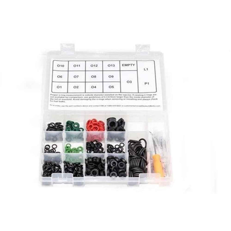 Deatschwerks Master Shop Injector O-Ring Kit (500 Pieces) 2-203 - DSP PERFORMANCE MOTORSPORTS