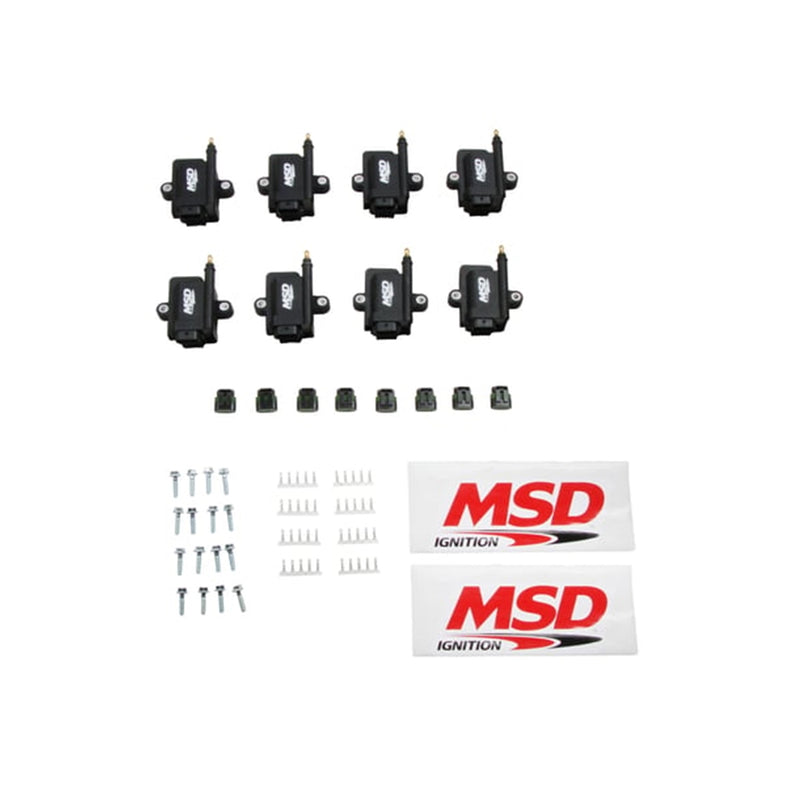 Holley MSD COILS,SMARTCOIL,8-PACK,BLK 82893-8 - DSP PERFORMANCE MOTORSPORTS
