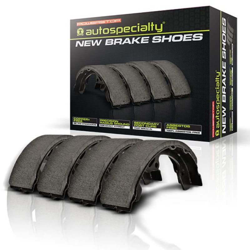 Power Stop 65-69 Chevrolet Corvair Front or Rear Autospecialty Brake Shoes PowerStop Brake Shoes