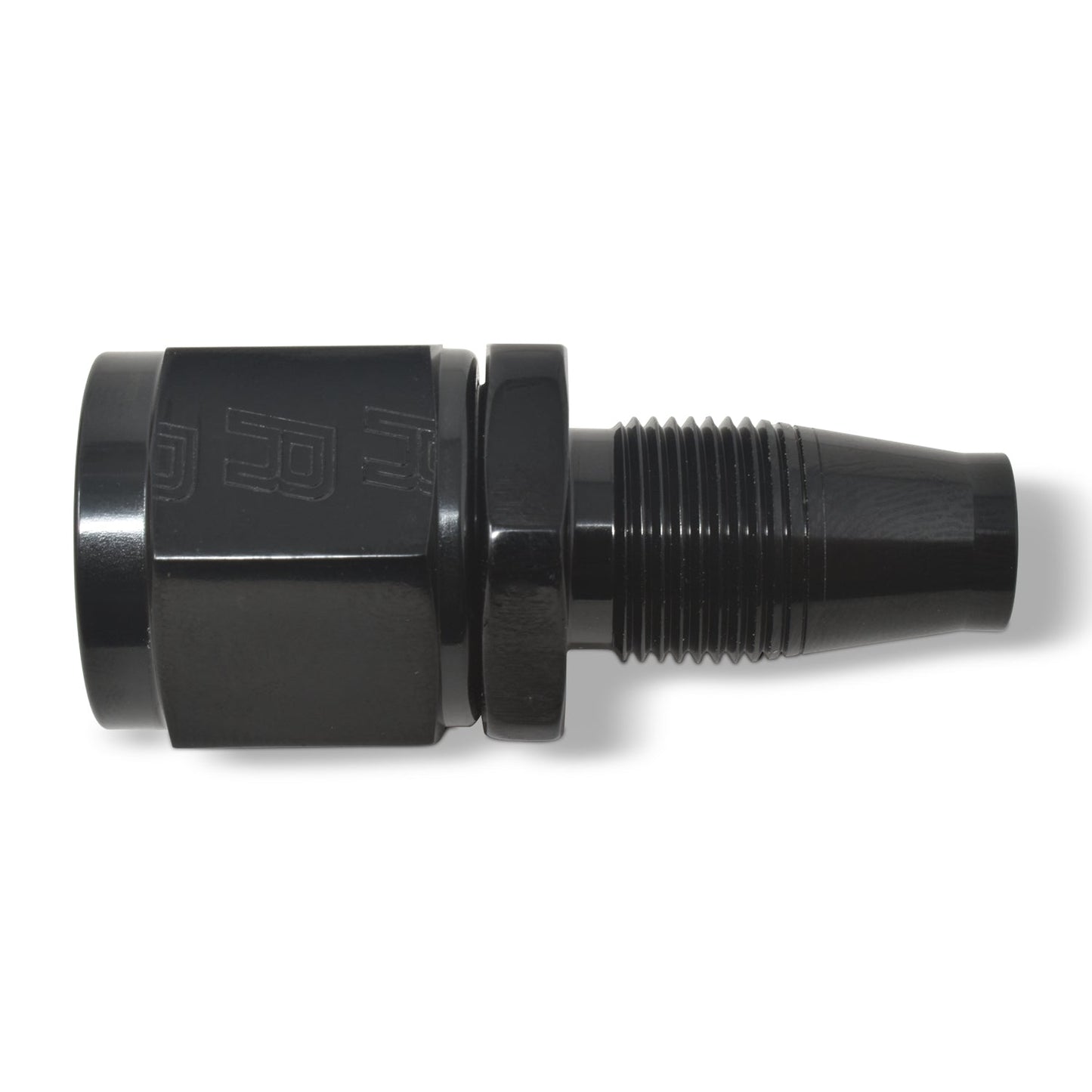 10AN 2-Piece Straight Swivel Hose End Without Socket With Black Finish RUSSELL Autoparts