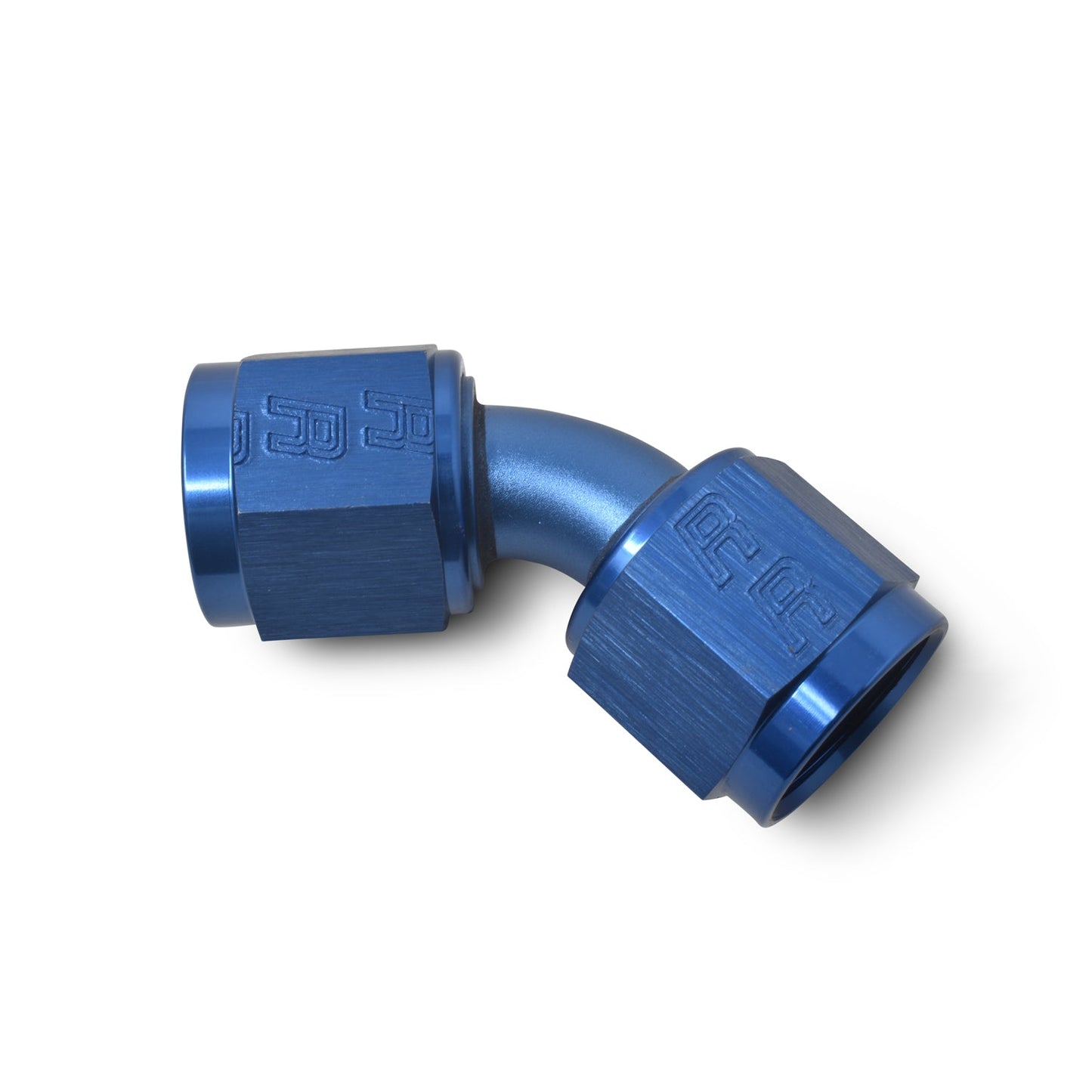 10AN 45 Degree Swivel Coupler Adapter Fitting With Blue Finish RUSSELL Autoparts