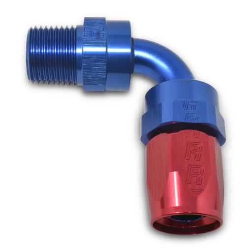 10AN 90 Degree To 3/8" NPT Pipe Thread Hose Ends RUSSELL Autoparts