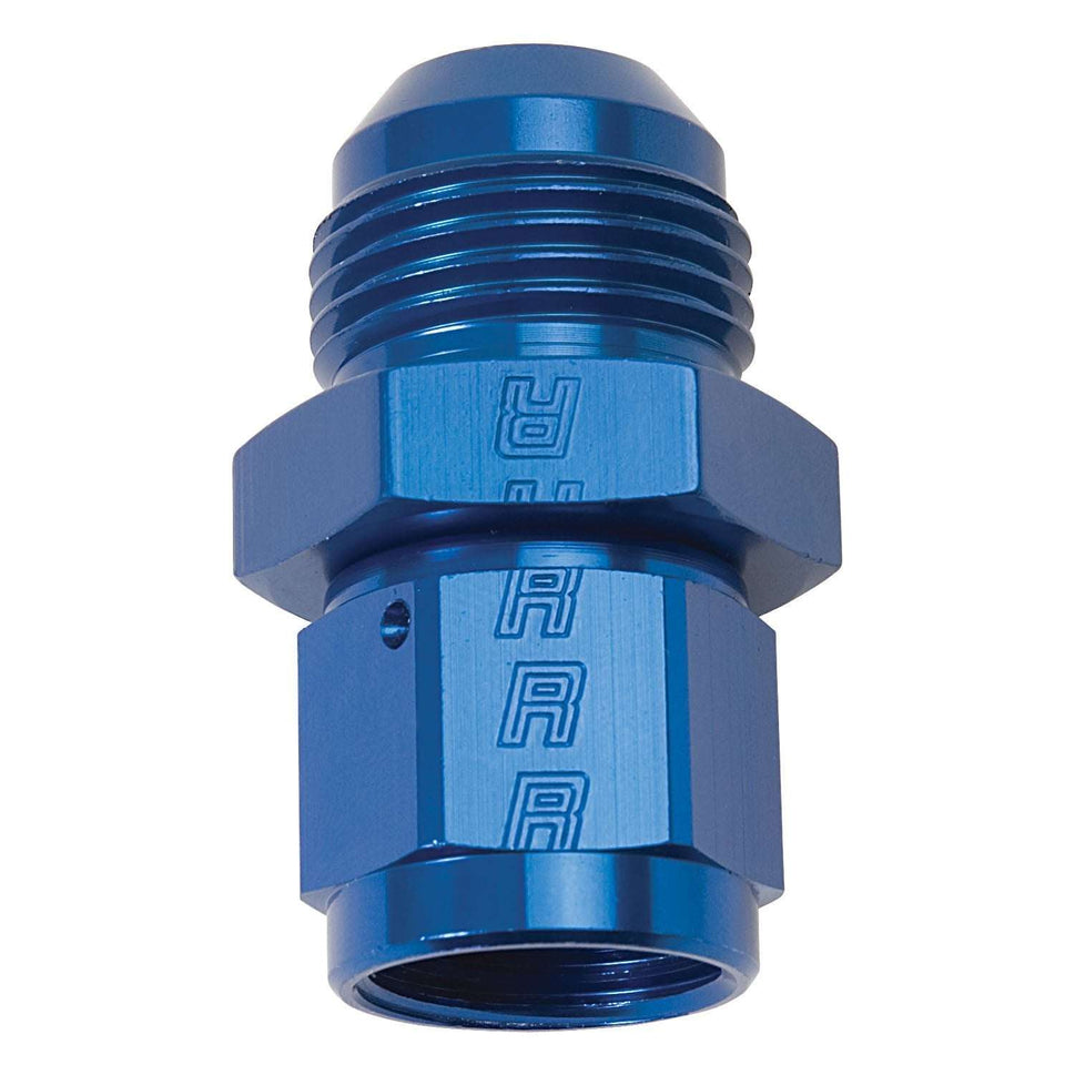 10AN Female To 12AN Male B-Nut Flare Expander Adapter Fitting With Blue Finish