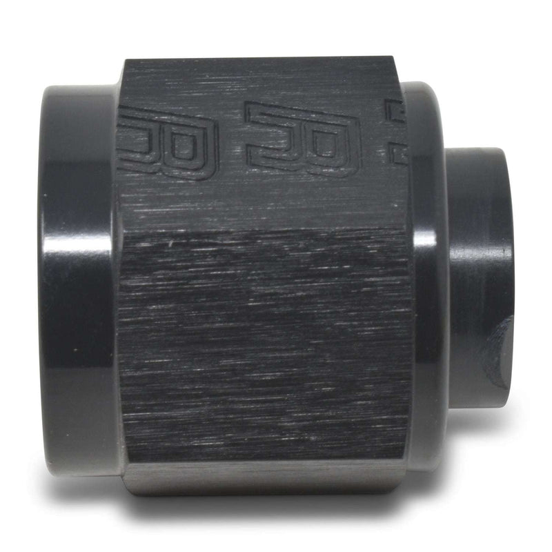 10AN Flare Cap Adapter Fitting With Black Finish RUSSELL Autoparts