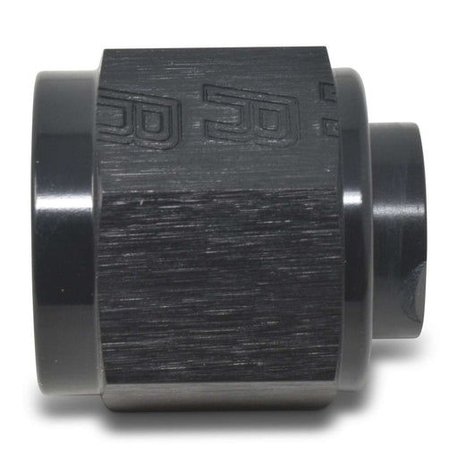 10AN Flare Cap Adapter Fitting With Black Finish RUSSELL Autoparts