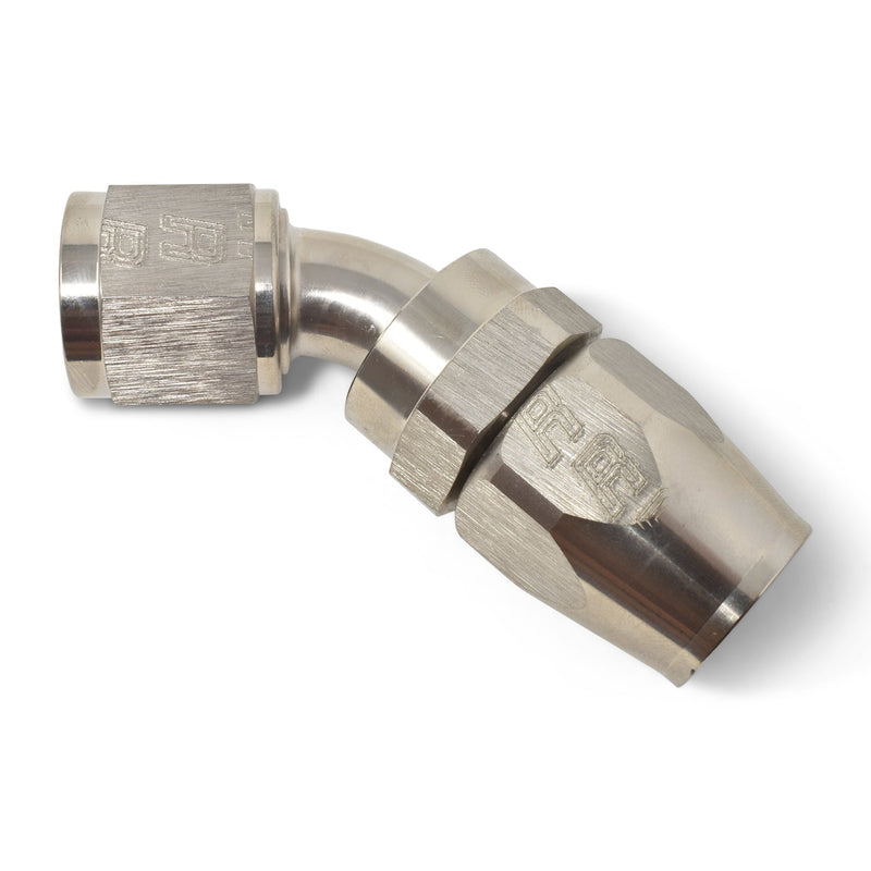10AN ProClassic 45 Degree Hose End With Endura Finish RUSSELL Autoparts