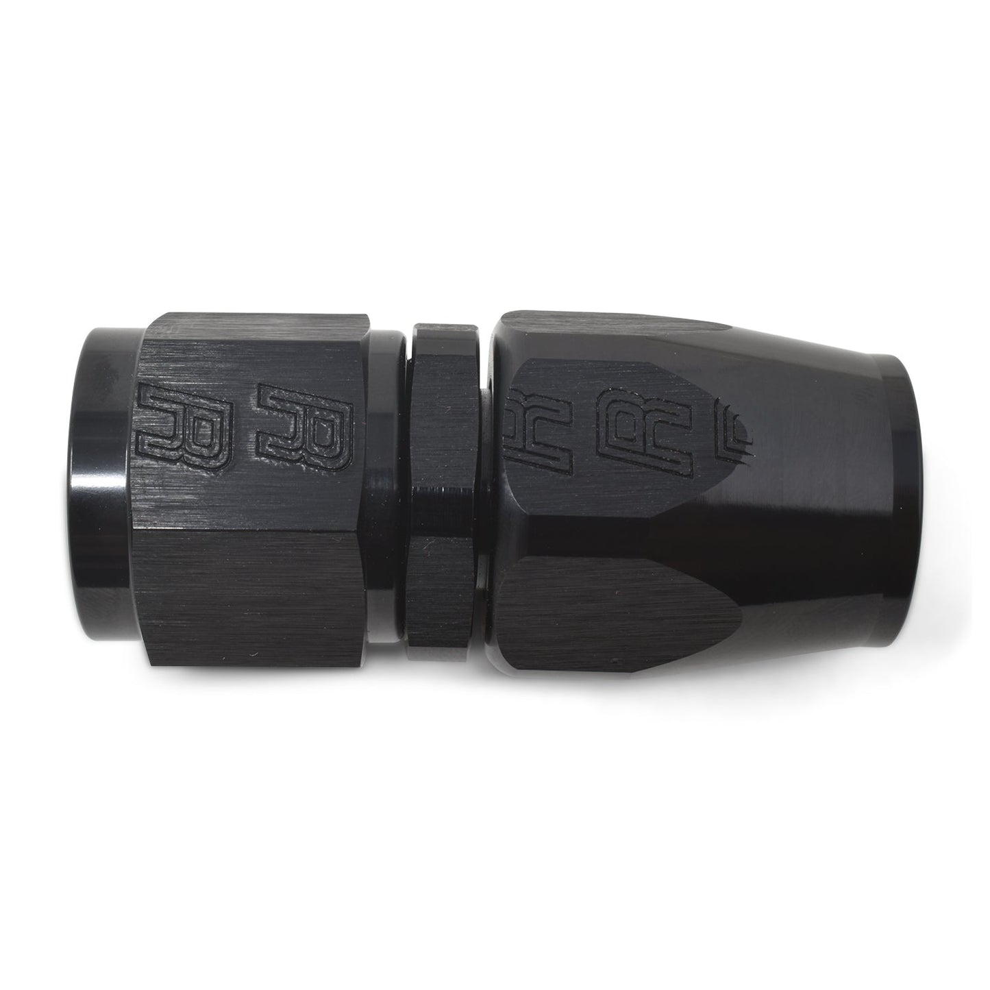 10AN ProClassic Straight Hose End With Black Finish RUSSELL Autoparts
