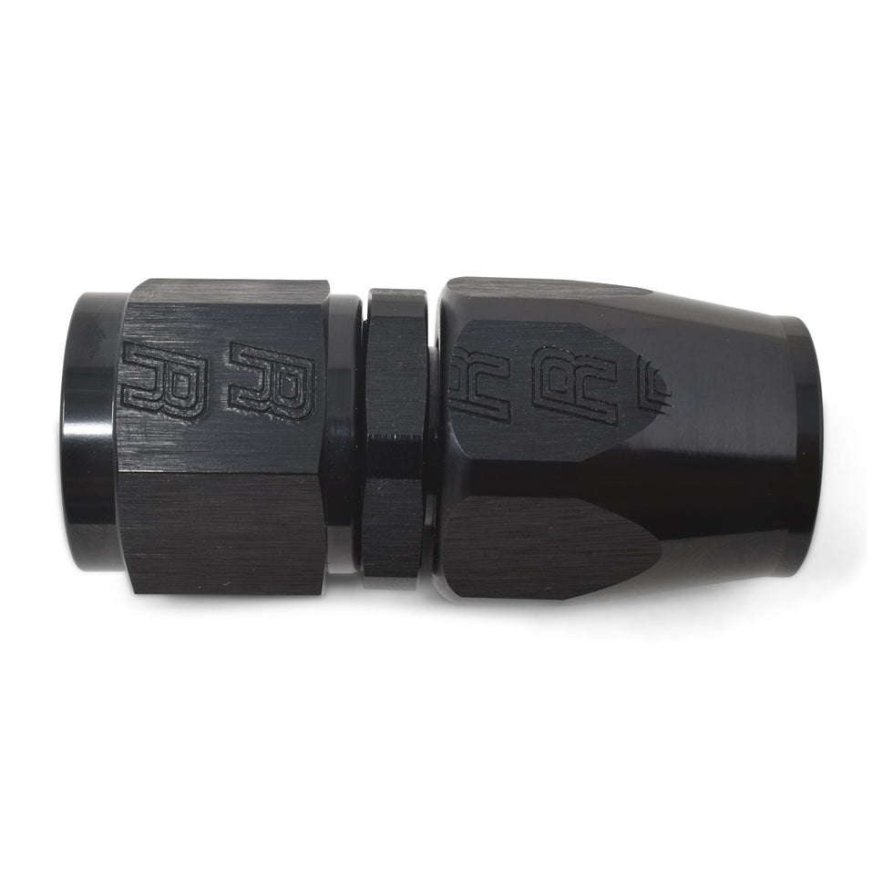 10AN ProClassic Straight Hose End With Black Finish