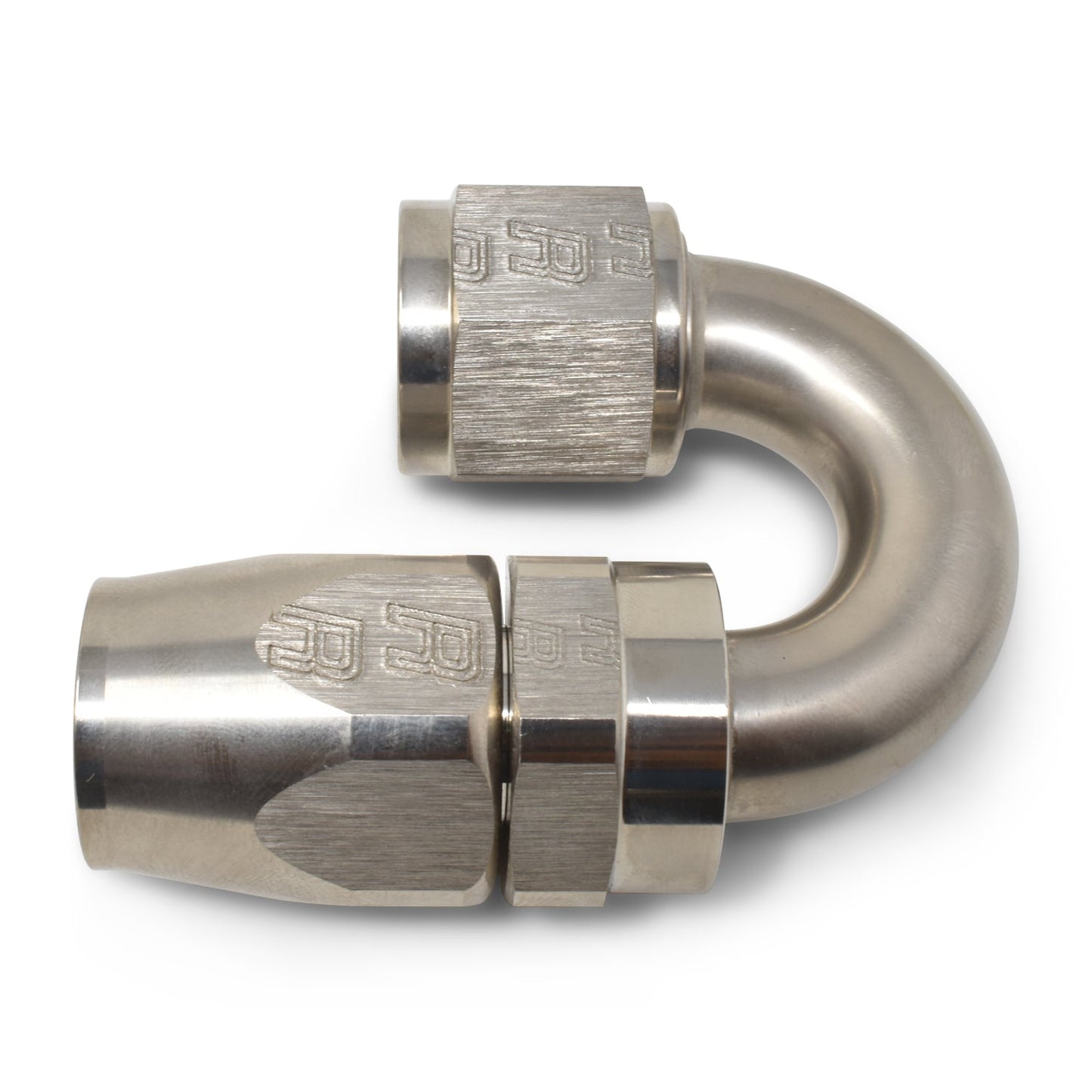 10AN ProClassic Swivel 180 Degree Tight 15/16" Radius Hose End, Endura Finish RUSSELL Autoparts