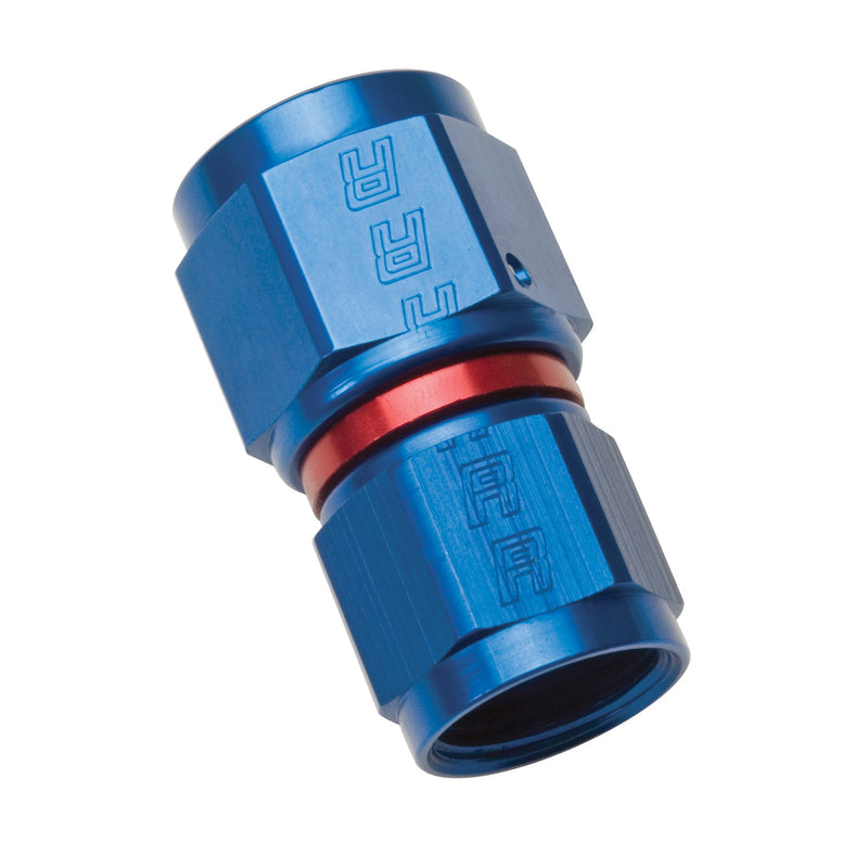10AN To 8AN Coupler Reducer Adapter Fitting With Red/Blue Finish RUSSELL Autoparts