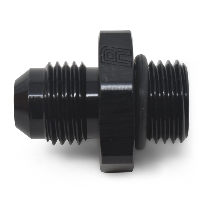 10AN To 8AN Radius Port O-Ring Boss Adapter With Black Finish RUSSELL Autoparts