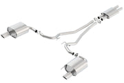 Borla Cat Back 15-17 Ford Mustang 3.7L V6 MT/AT 2.25in Pipe 4in Single Round Rolled Tips Borla Catback