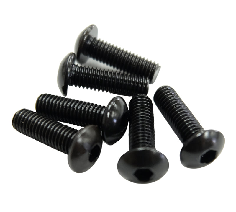 NRG Steering Wheel Screw Upgrade Kit (Flat) - Black NRG Steering Wheels