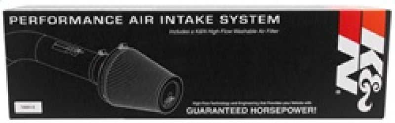K&N 07-08 Ford F250 SD V8-5.4L Black High Flow Performance Kit K&N Engineering Cold Air Intakes