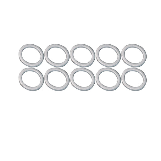 10MM-3/8" Sealing Brake Crush Washers For Russell Street Legal Hose - 10 Pack RUSSELL Autoparts
