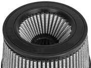 aFe MagnumFLOW Dry S Air Filter 5in. F x 5-3/4in. B x 4-1/2in. T (INV) x 3-1/2in. H aFe Air Filters - Universal Fit
