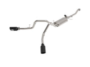 aFe Gemini XV 3in 304 SS Cat-Back Exhaust 2021 Ford F-150 V6 2.7L/3.5L (tt)/V8 5.0L w/ CO Black Tips aFe Catback
