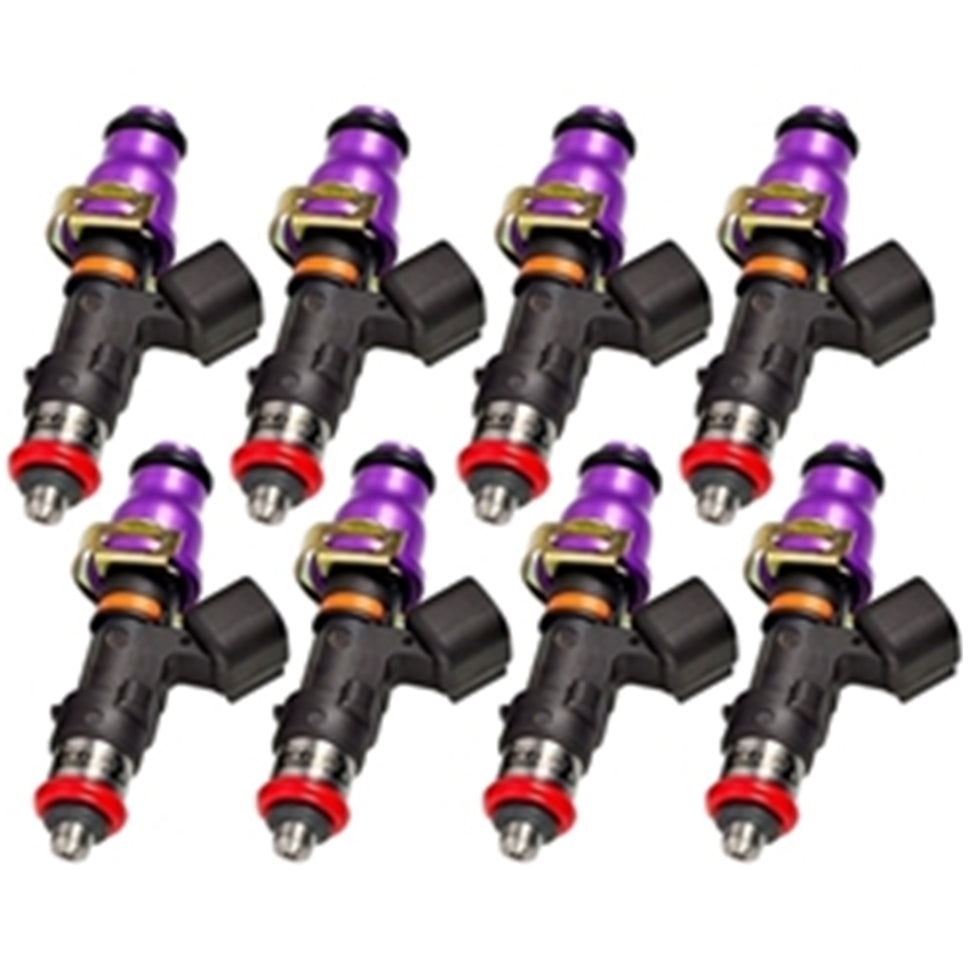 Injector Dynamics 1340cc Injectors- 34mm Length-No Adapt Top(14mm O-Ring)/15mm Low O-Ring(Set of 8) 1300.34.14.15.8