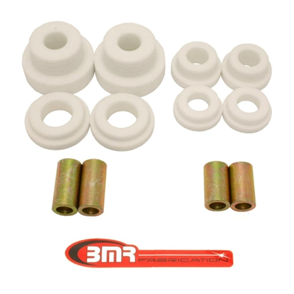 BMR 10-15 5th Gen Camaro Rear Cradle Full Race Version Bushing Kit (Delrin) - Black BK027