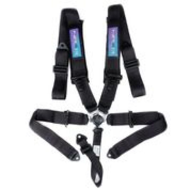 NRG 5PT 3in. Seat Belt Harness / Cam Lock - Black NRG Seat Belts & Harnesses