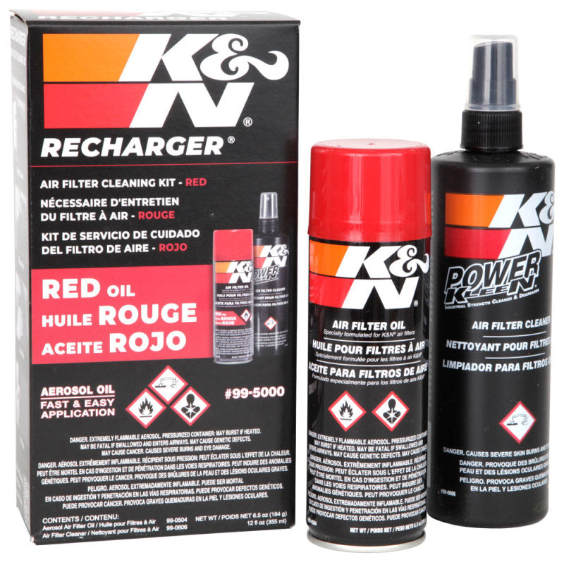 K&N Aerosol Oil Recharger Service Kit K&N Engineering Recharge Kits