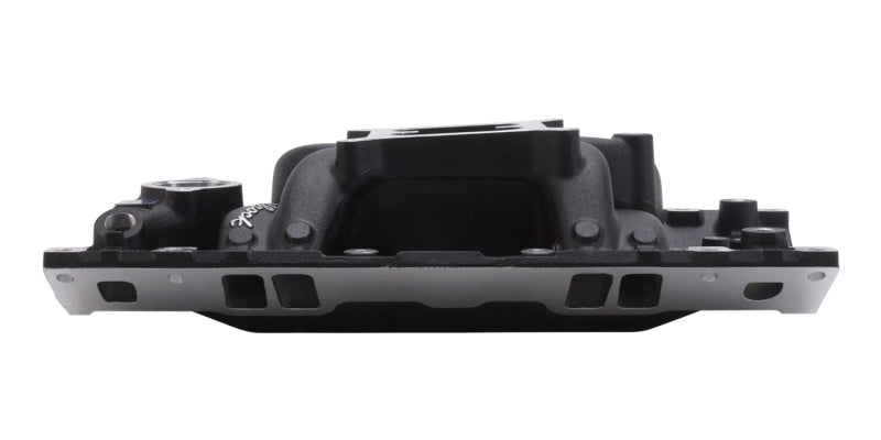 Edelbrock Performer RPM Air Gap Vortec Black Edelbrock Intake Manifolds