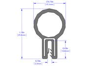 aFe MagnumFORCE Spare Parts Trim Seal Kit (1/16IN X 3/4IN) x 36IN L aFe Air Intake Components