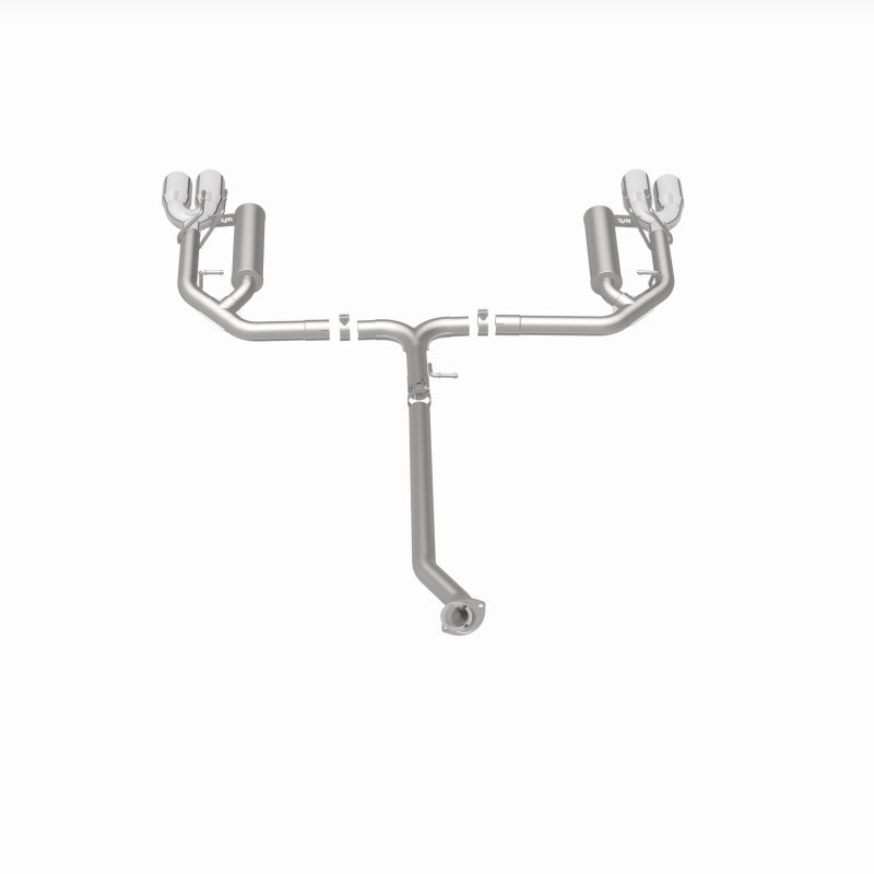 MagnaFlow 18-19 Toyota Camry XSE 2.5L (FWD) Street Series Cat-Back Exhaust w/4in Polished Quad Tips