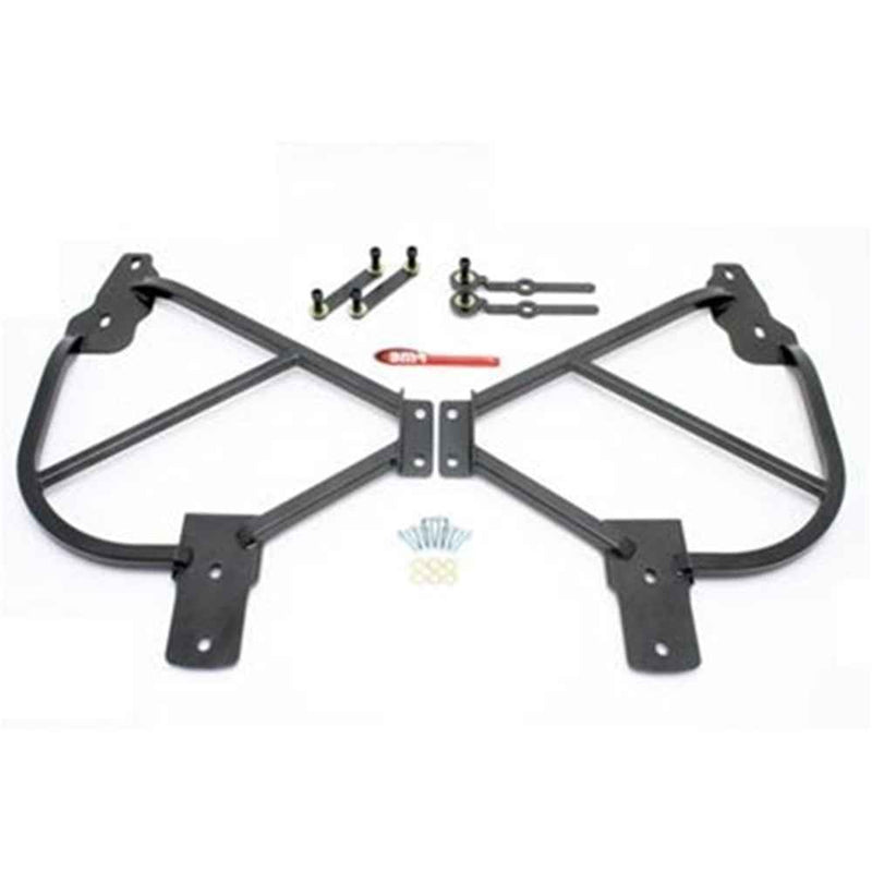 BMR 10-15 5th Gen Camaro Bolt-On Subframe Connectors - Black Hammertone SFC015H - DSP PERFORMANCE MOTORSPORTS