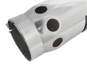 aFe Power Intercooled Tip Stainless Steel - Polished 4in In x 5in Out x 12in L Bolt-On aFe Catback