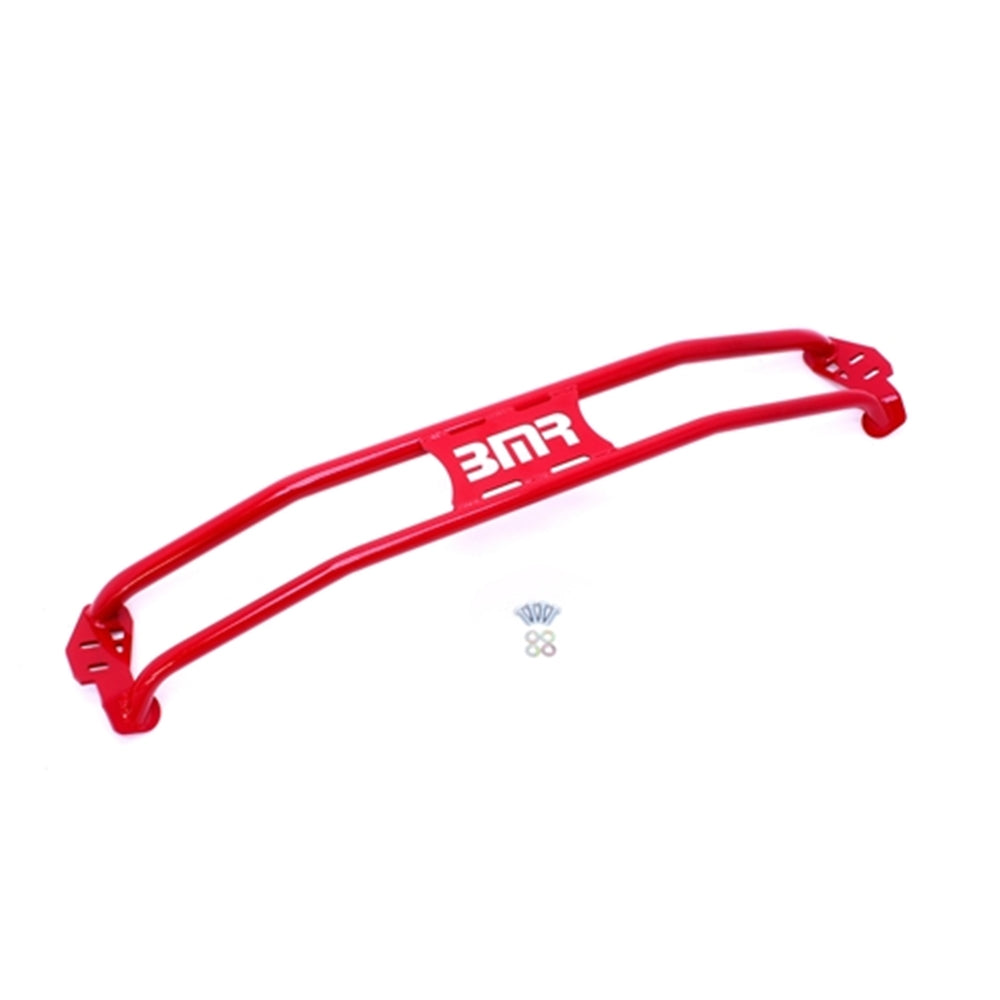 BMR 11-15 5th Gen Camaro Front 2-Point Strut Tower Brace - Red STB017R